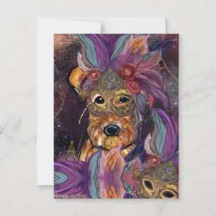 AIREDALE TERRIER POSTCARD
