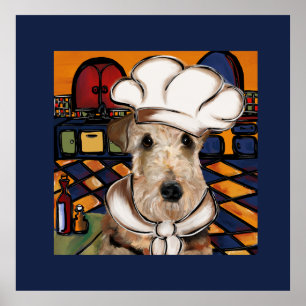 Airedale Terrier Poster