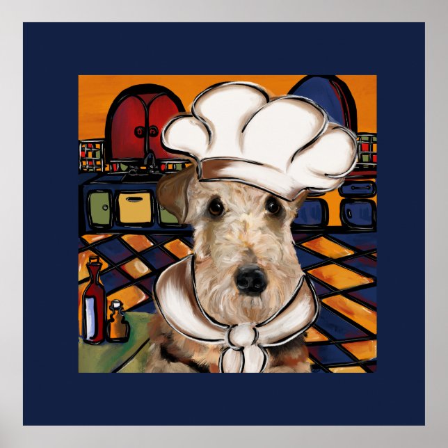 Airedale  Terrier  Poster (Front)