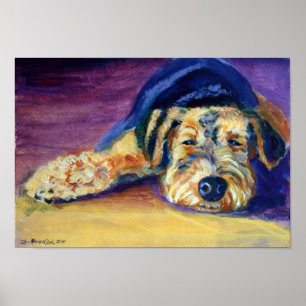 Airedale Terrier Print