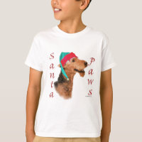 Airedale Terrier Santa Paws