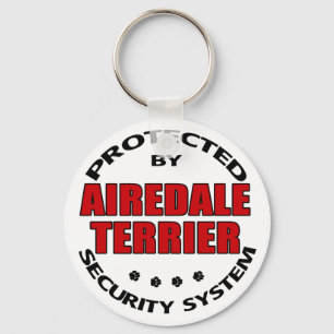 Airedale Terrier Security Key Ring