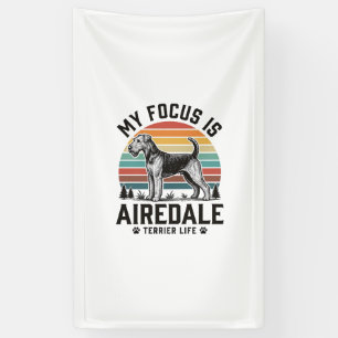 Airedale Terrier Shirt Vintage Dog Lover Graphic_1 Banner