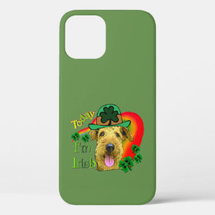 Airedale Terrier St. Patrick's Day iPhone 12 Pro Case