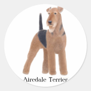 Airedale Terrier Sticker