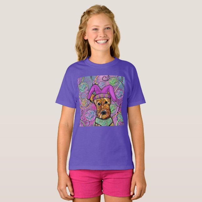 AIREDALE TERRIER   T-Shirt (Front Full)