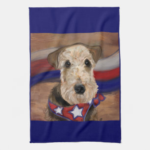  AIREDALE TERRIER        TEA TOWEL