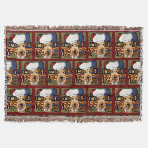 Airedale  Terrier  Throw Blanket
