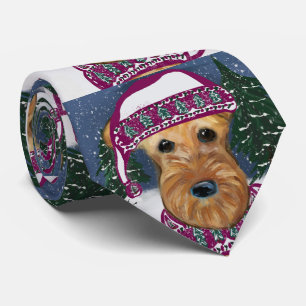 AIREDALE TERRIER TIE