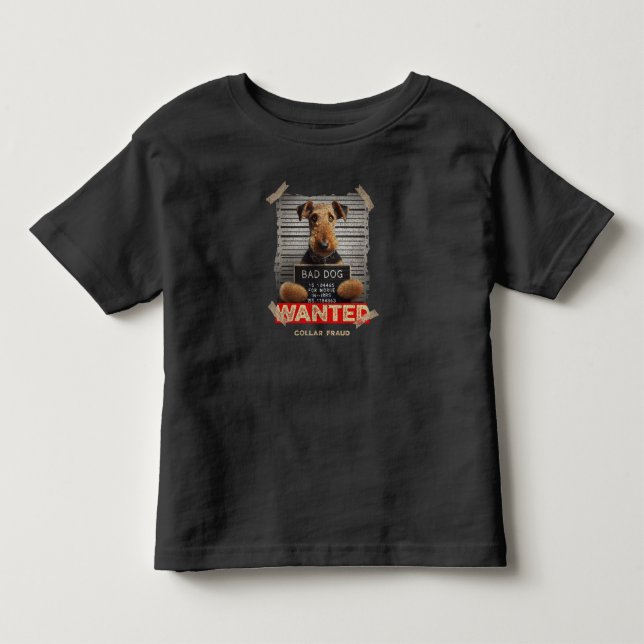 Airedale Terrier Toddler T-Shirt (Front)