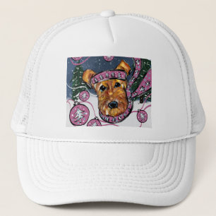 AIREDALE TERRIER TRUCKER HAT
