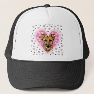 AIREDALE TERRIER TRUCKER HAT