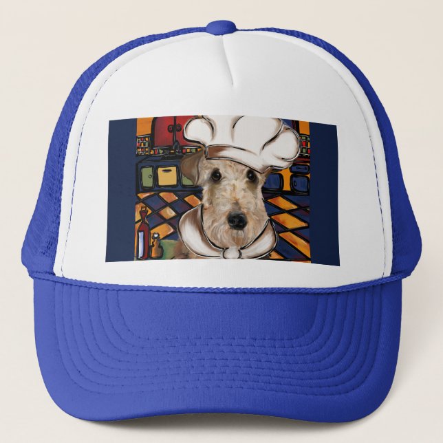  AIREDALE TERRIER        TRUCKER HAT (Front)