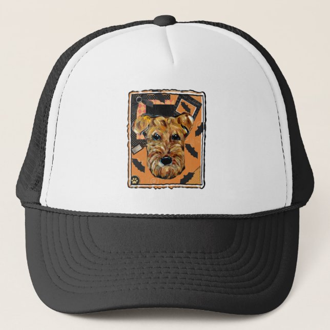 AIREDALE TERRIER TRUCKER HAT (Front)