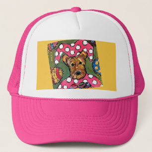 AIREDALE TERRIER TRUCKER HAT