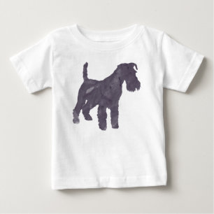 Airedale Terrier Watercolor Baby T-Shirt