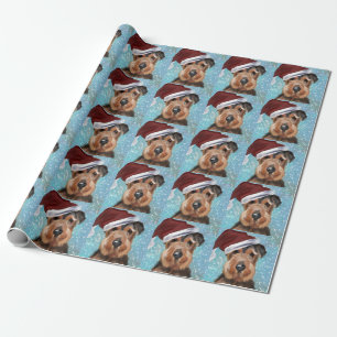 AIREDALE TERRIER WRAPPING PAPER