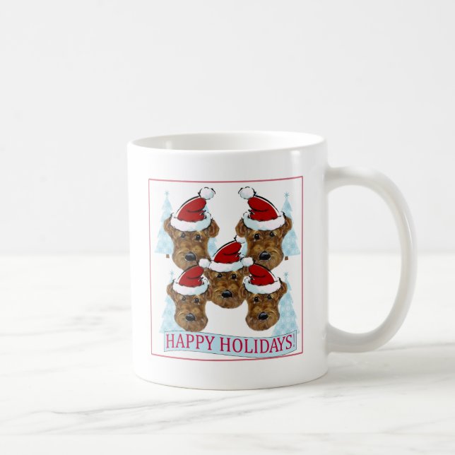 AIREDALE TERRIERS COFFEE MUG (Right)