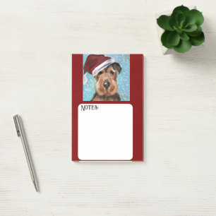 AIREDALE TERRIERS POST-IT NOTES