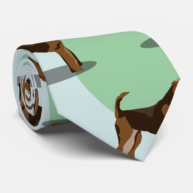 Airedale Terriers Tie (Rolled)