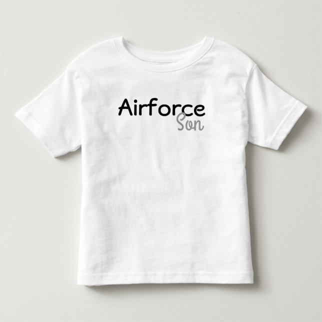 Airforce son toddler T-Shirt (Front)