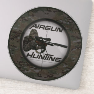 Airgun hunting logo Sticker