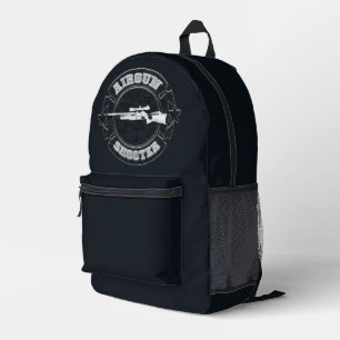 Airgun Shooter Printed Backpack