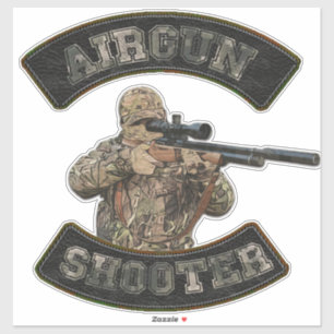Airgun shooter  sticker