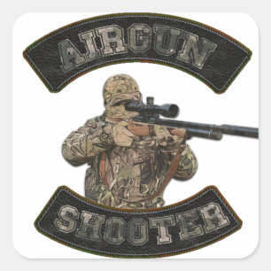 Airgun shooter  sticker