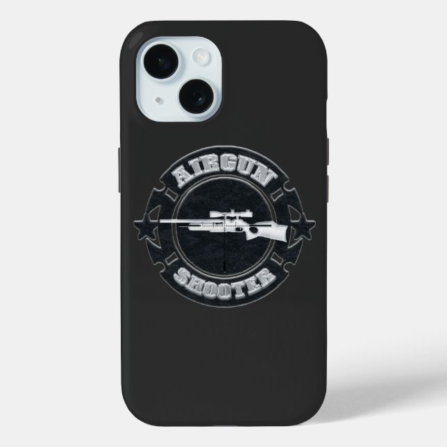 Airgun shooter   T-Shirt Case-Mate iPhone Case (Back)