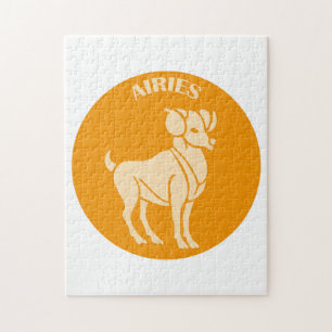 Airies, Zodiac Sign, Horoscope, Astrology Jigsaw Puzzle