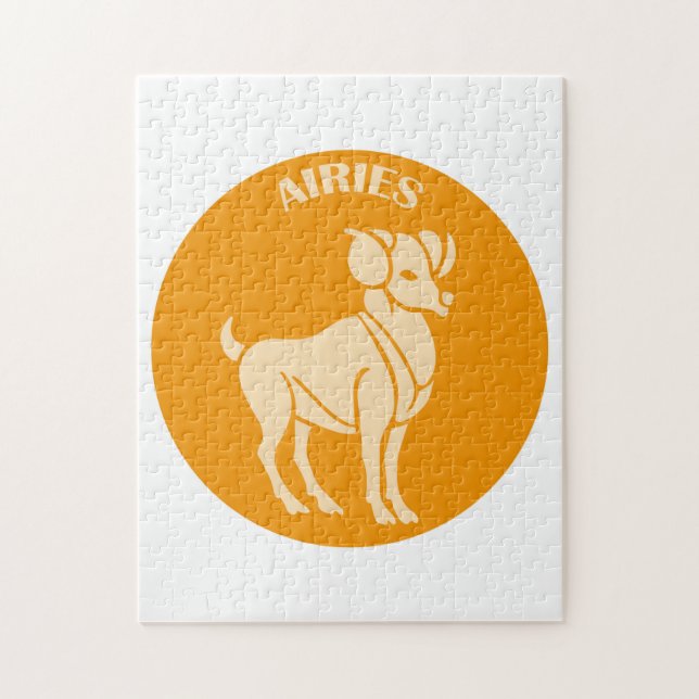 Airies, Zodiac Sign, Horoscope, Astrology Jigsaw Puzzle (Vertical)