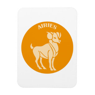 Airies, Zodiac Sign, Horoscope, Astrology Magnet