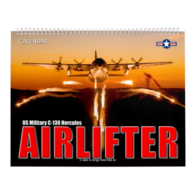 AIRLIFTER - C-130 Hercules Calendar (Cover)