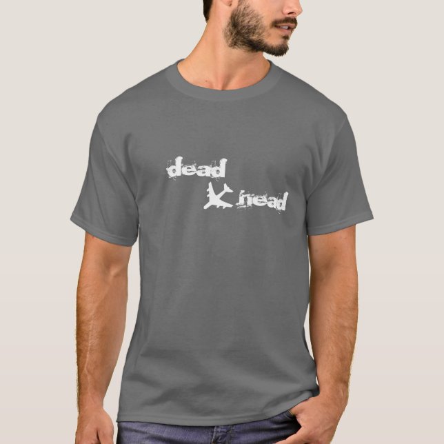 Airline Dead Head T-Shirt (Front)
