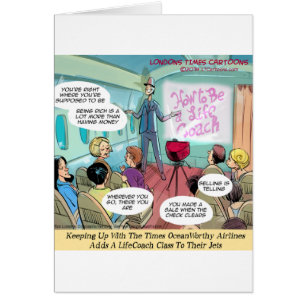 Airline LifeCoach Class Funny