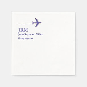 Airline Pilot Aero Napkin