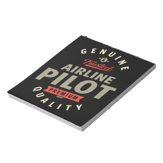 Airline Pilot Notepad (Rotated)