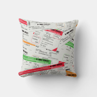 Airliner tickets cushion