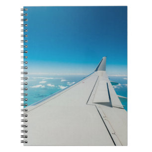 Airliner turbulent wing notebook