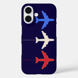 airlines aeroplanes iPhone 16 case