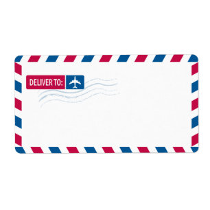 Airmail Address Mailing DELIVER TO: