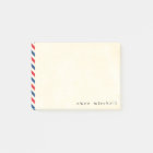 Airmail Personalised Post-It Note
