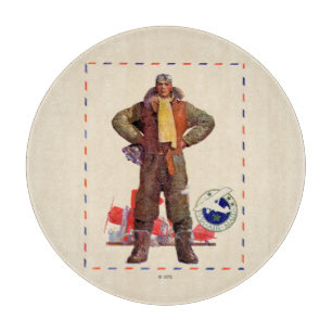 Airmail Pilot Cutting Board
