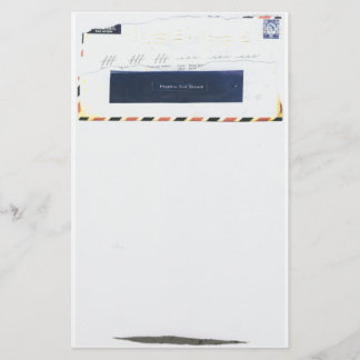 Airmail Test Record Stationery