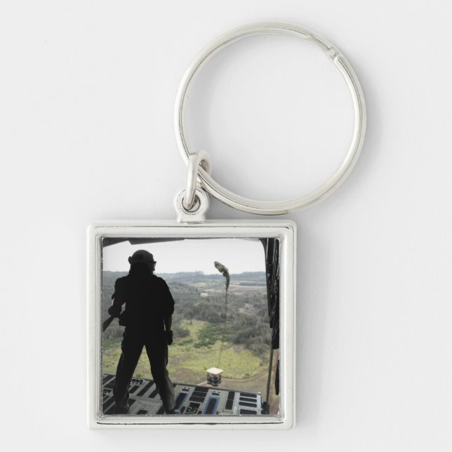 Airman watches a practice bundle fall key ring (Front)