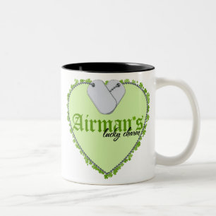 Airman's Lucky Charm Two-Tone Coffee Mug