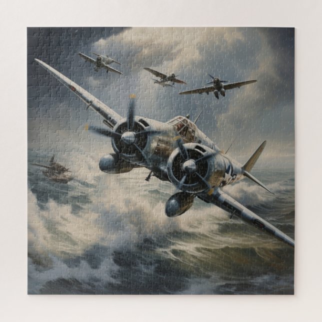 Airplane-8 Series Puzzle (Vertical)