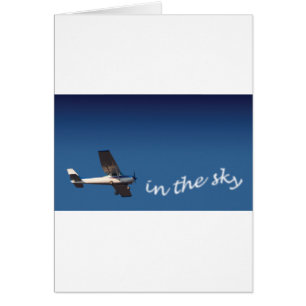 Airplane card