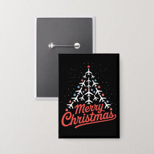 Airplane Christmas Tree Pilot